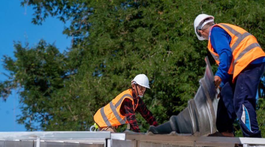 Professional metal roof installation in Thurman, IA